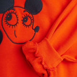 Mini Rodini - Ritzratz embroidered sweatshirt - red | Scout & Co