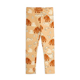 Mini Rodini - Mammoth leggings - beige | Scout & Co