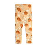 Mini Rodini - Mammoth leggings - beige | Scout & Co