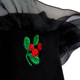 Mini Rodini - Lingonberries embroidered frill socks | Scout & Co