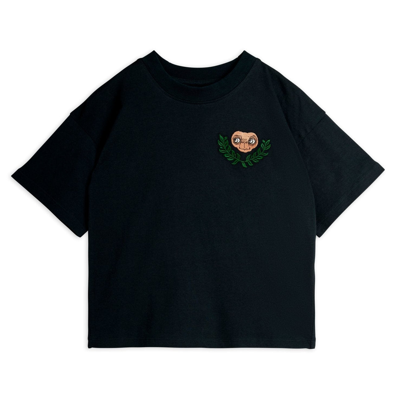 Mini Rodini x E.T. embroidered T-shirt - black | Scout & Co