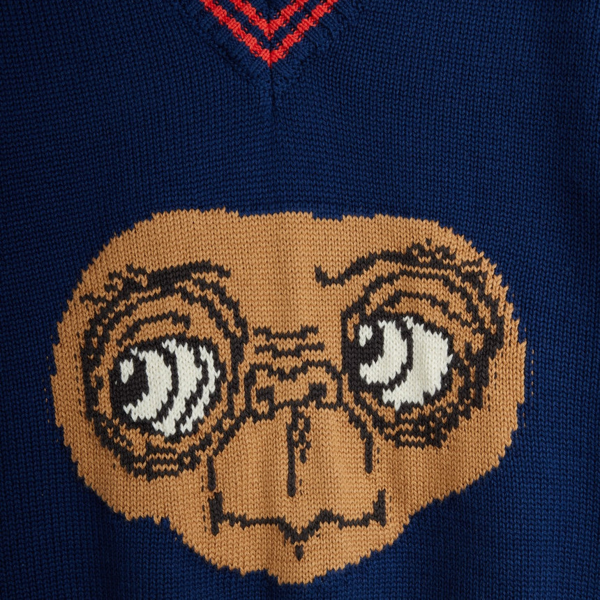 Mini Rodini x E.T. intarsia knit sweater | Scout & Co