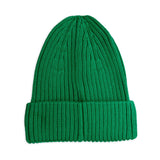 Mini Rodini x E.T. patch knitted beanie hat - green | Scout & Co