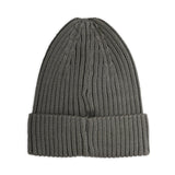 Mini Rodini x E.T. patch knitted beanie hat - grey | Scout & Co