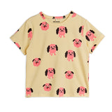 Mini Rodini - Doggies all-over T-shirt - yellow | Scout & Co