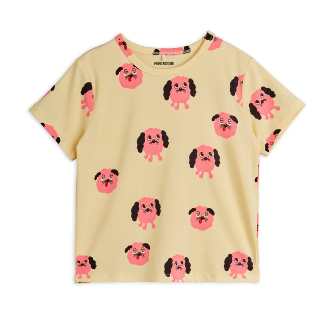 Mini Rodini - Doggies all-over T-shirt - yellow | Scout & Co