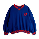 Mini Rodini - Striped rib Earth sweatshirt | Scout & Co