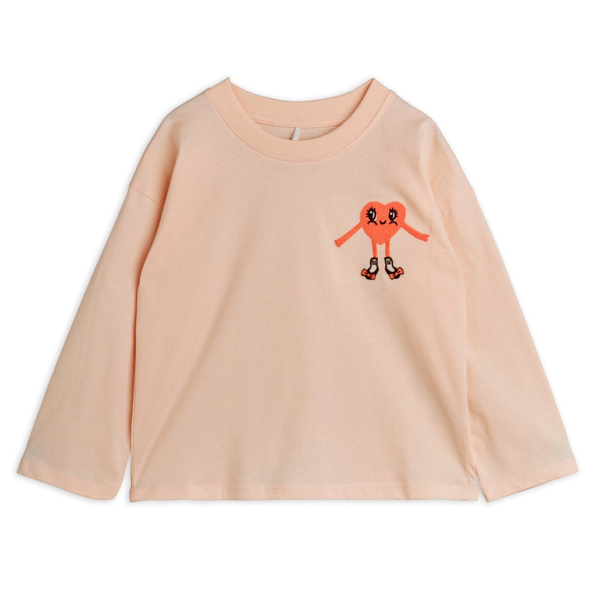 Mini Rodini - Heart In Shoes embroidered T-shirt | Scout & Co