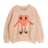 Mini Rodini - Heart In Shoes chenille sweatshirt | Scout & Co