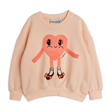 Mini Rodini - Heart In Shoes chenille sweatshirt | Scout & Co