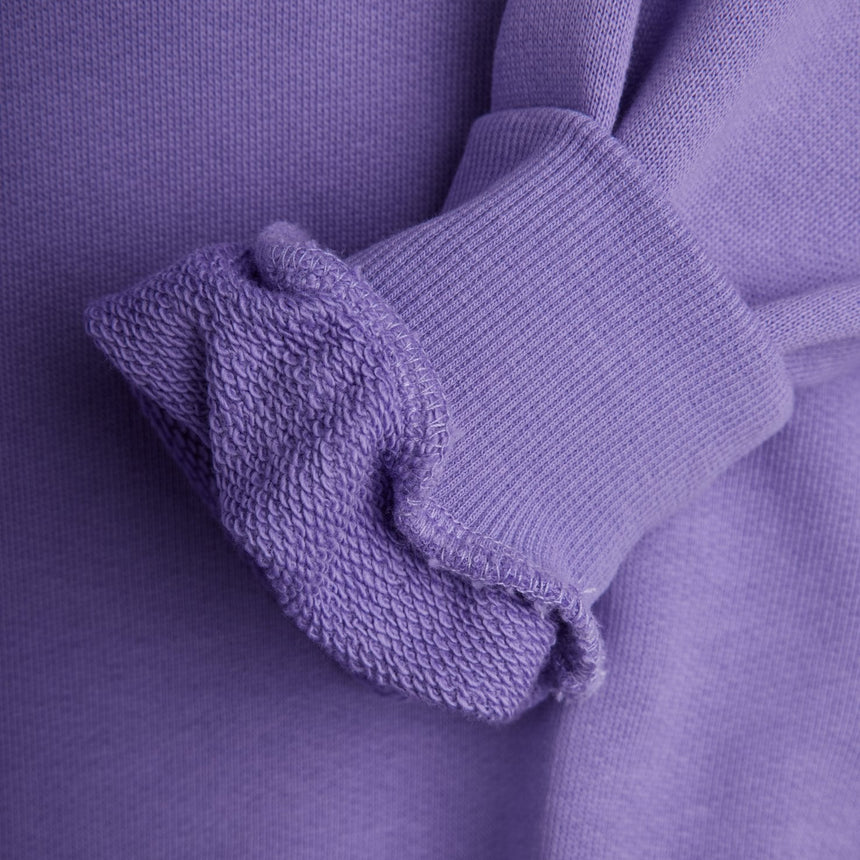 Mini Rodini - Heart In Shoes embroidered sweatshirt - purple | Scout & Co