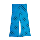 Mini Rodini - Polka dots flared trousers - blue | Scout & Co