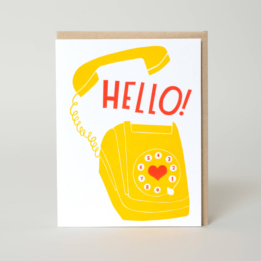Egg Press - Pen Pal letter writing kit - Telephone + Hi | Scout & Co