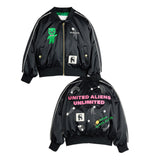 Mini Rodini - United Aliens Unlimited satin baseball jacket | Scout & Co