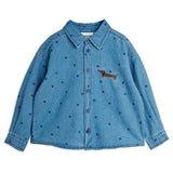 Mini Rodini - Denim dots long-sleeved shirt | Scout & Co