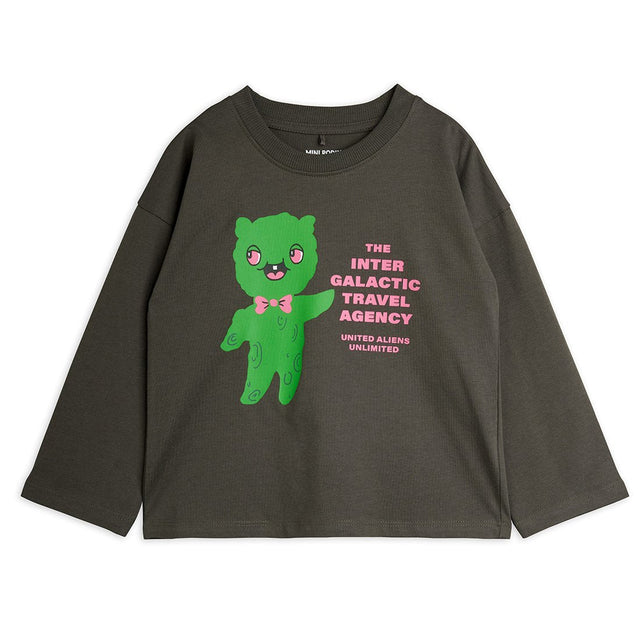 Mini Rodini - Alien Travel Agency long-sleeved tee - black | Scout & Co