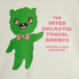 Mini Rodini - Alien Travel Agency short-sleeved tee - white | Scout & Co