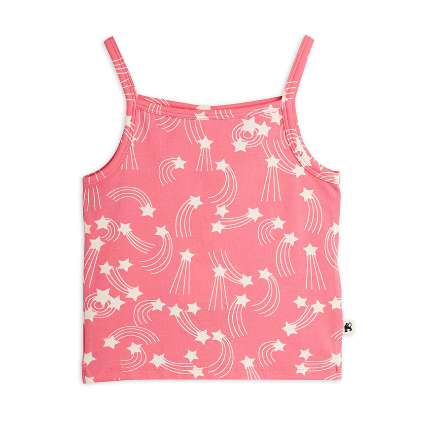Mini Rodini - Starfall tank top - pink | Scout & Co