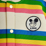 Mini Rodini - Ritzratz stripe baby onesie | Scout & Co