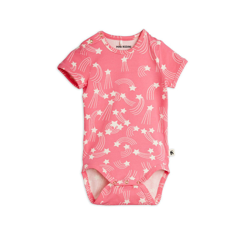 Mini Rodini - Starfall short-sleeved body - baby | Scout & Co