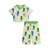 Mini Rodini - Aliens baby set - tee + trousers | Scout & Co