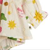 Mini Rodini - Space muslin long-sleeved body - baby | Scout & Co