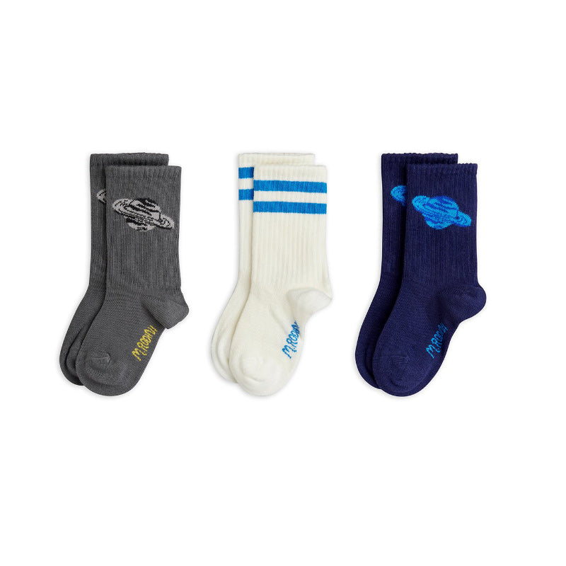 Mini Rodini - Planet socks - 3 pairs | Scout & Co