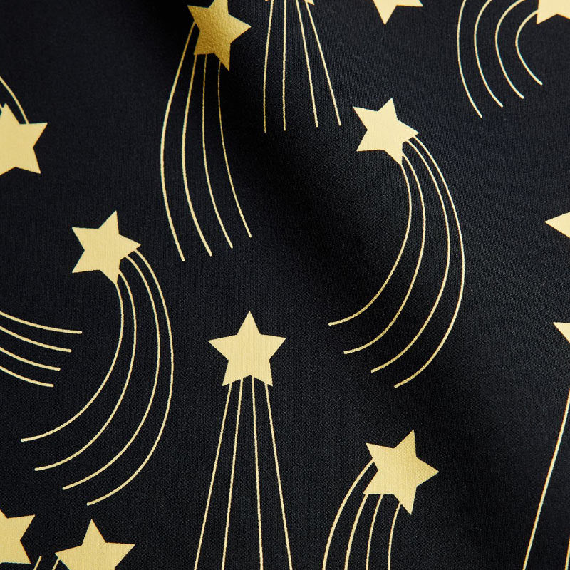 Mini Rodini - Starfall long-sleeved swimsuit - black | Scout & Co