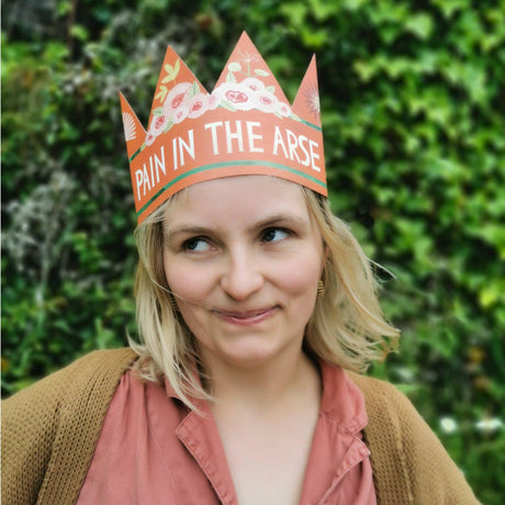 Hadley - Pain In The Arse party hat card | Scout & Co