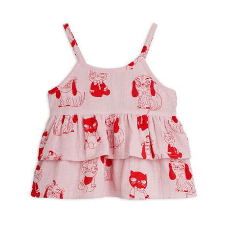 Mini Rodini - Minibabies woven frill tank | Scout & Co