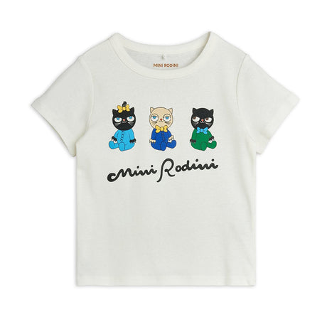 Mini Rodini - Minibabies short-sleeved tee - white | Scout & Co