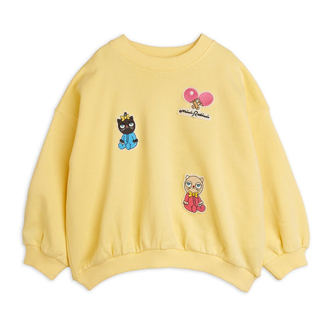 Mini Rodini - Minibabies patches sweatshirt - yellow | Scout & Co