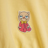 Mini Rodini - Minibabies patches sweatshirt - yellow | Scout & Co