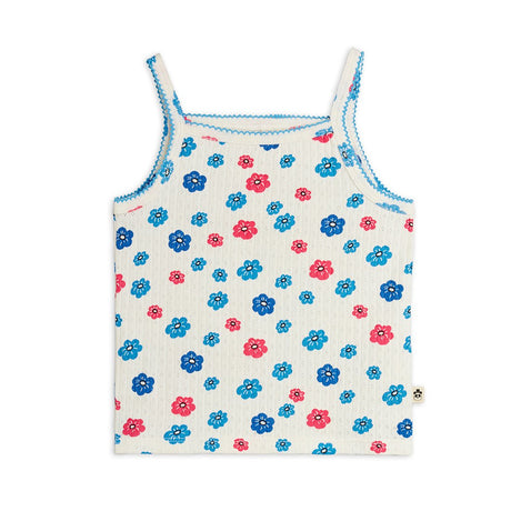 Mini Rodini - Flowers picot pointelle vest | Scout & Co
