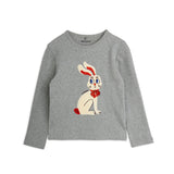 Mini Rodini - Rabbit appliqué long-sleeved top
