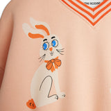 Mini Rodini - Rabbits sweatshirt - pink