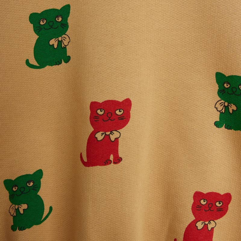 Mini Rodini - Kittens stripes sweat set