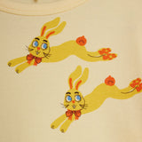 Mini Rodini - Rabbits all-over long-sleeved tee