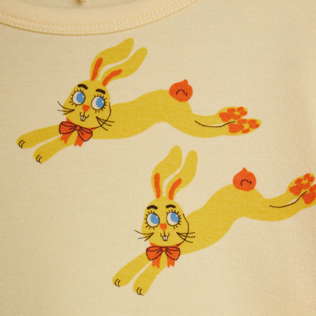 Mini Rodini - Rabbits all-over long-sleeved tee