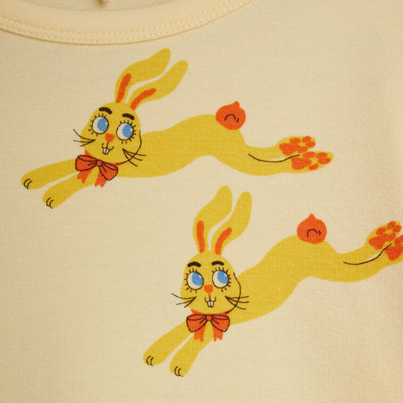 Mini Rodini - Rabbits all-over long-sleeved tee
