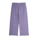 Mini Rodini - Textured frill trousers - purple | Scout & Co