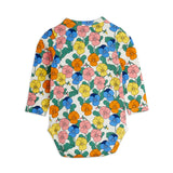 Mini Rodini - Violas long-sleeved baby bodysuit | Scout & Co