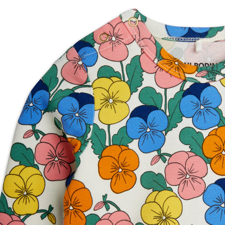 Mini Rodini - Violas long-sleeved baby bodysuit | Scout & Co