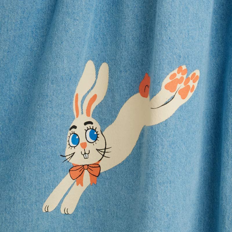 Mini Rodini - Rabbits denim dress