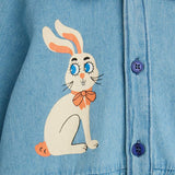 Mini Rodini - Rabbits denim dress