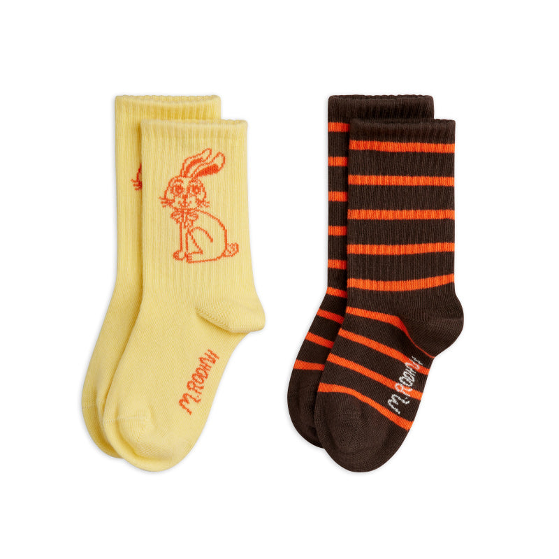 Mini Rodini - Rabbit socks - 2 pairs | Scout & Co