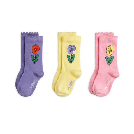 Mini Rodini - Violas socks - 3 pairs | Scout & Co