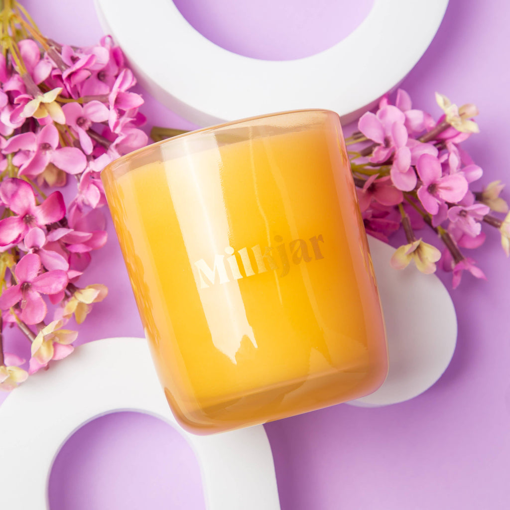 Milk Jar Candle Co - Before Sunrise scented - Milk & Honey | Scout & Co