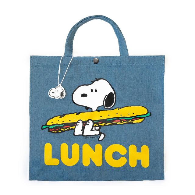 3P4 x Peanuts - Snoopy Lunch market tote | Scout & Co