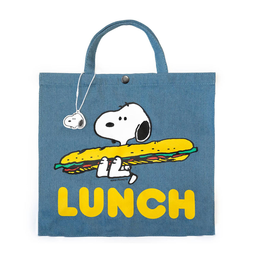 3P4 x Peanuts - Snoopy Lunch market tote | Scout & Co